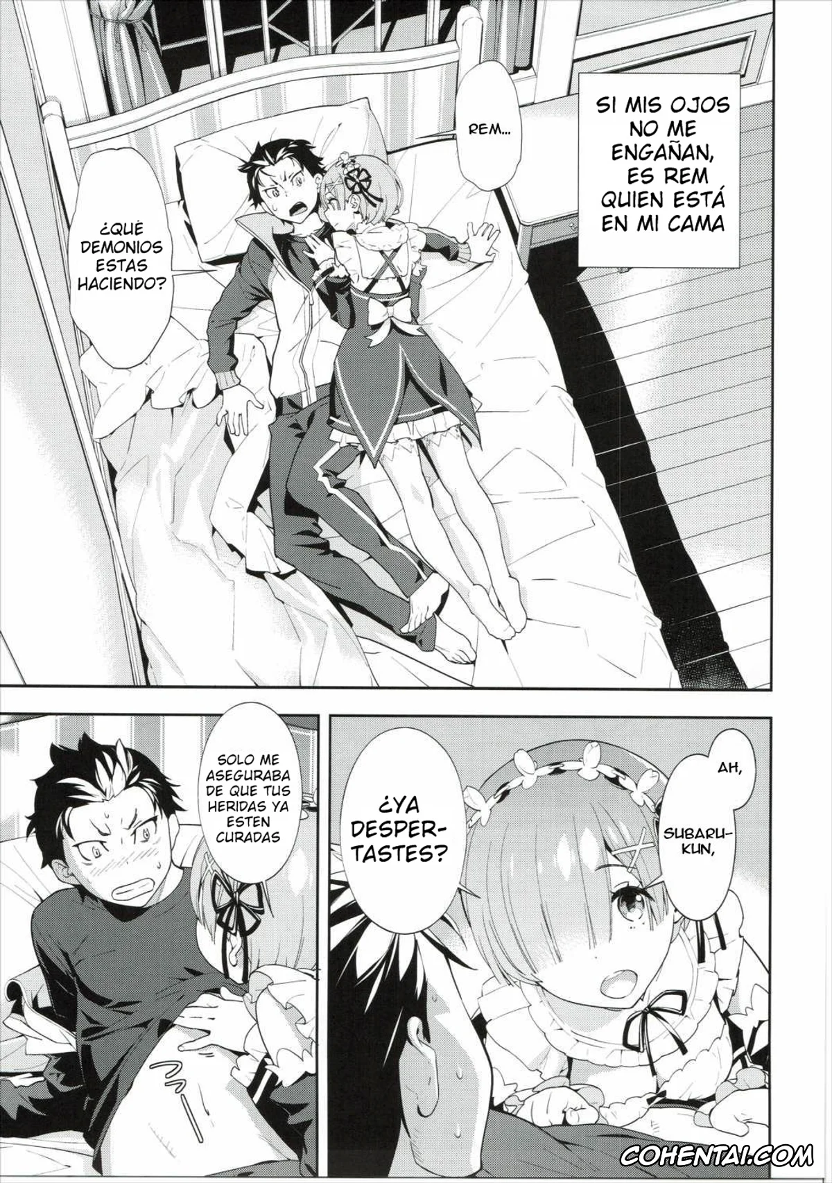 Re:Zero kara Hajimeru Isekai Seikatsu xxx, Rem xxx, Subaru Natsuki xxx, CHOICE (Re:Zero kara Hajimeru Isekai Seikatsu), pagina 4