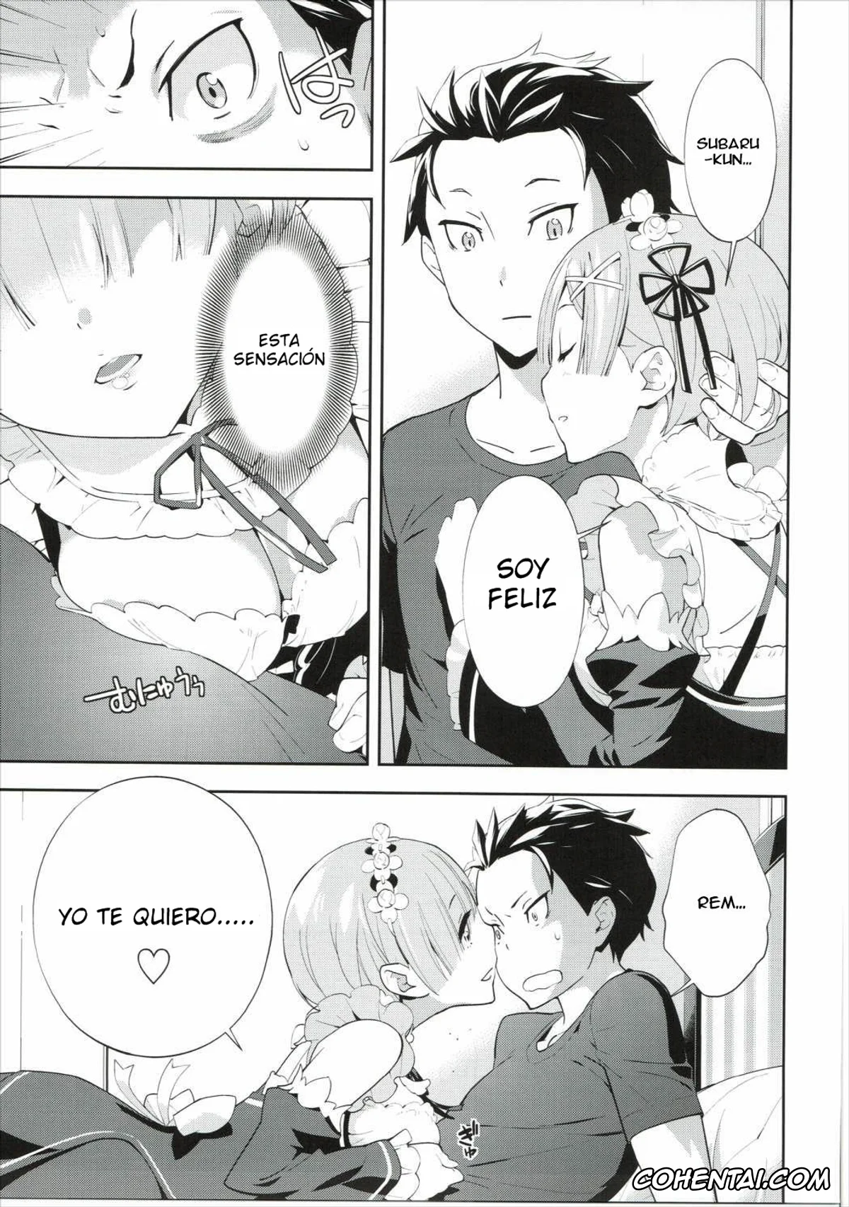 Re:Zero kara Hajimeru Isekai Seikatsu hentai, Rem hentai, Subaru Natsuki hentai, CHOICE (Re:Zero kara Hajimeru Isekai Seikatsu), pagina 6
