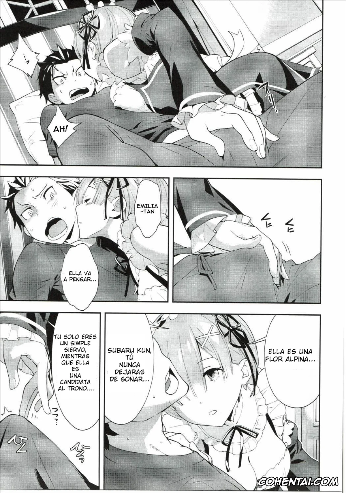 Re:Zero kara Hajimeru Isekai Seikatsu porno, Rem porno, Subaru Natsuki porno, CHOICE (Re:Zero kara Hajimeru Isekai Seikatsu), pagina 8