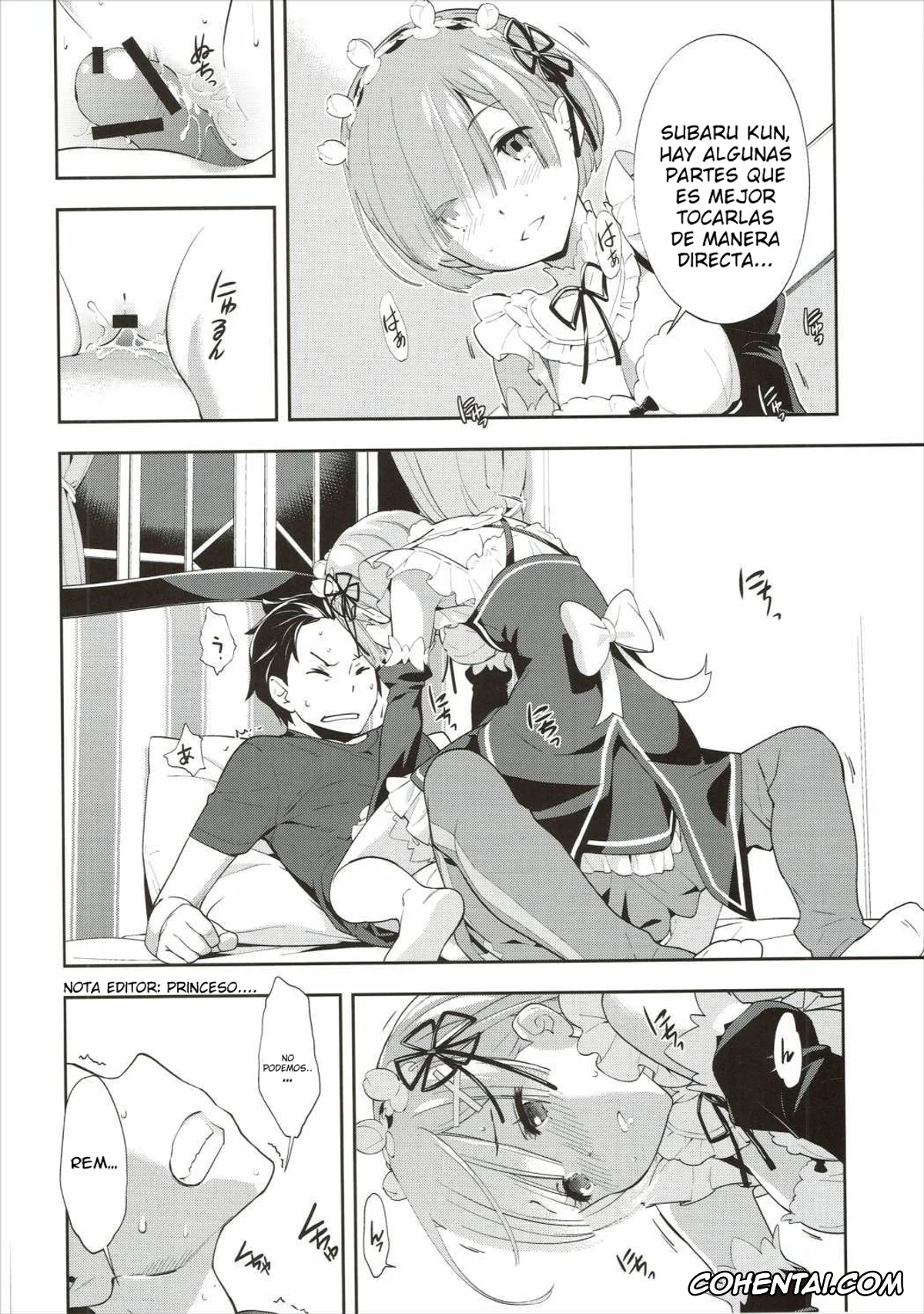 Re:Zero kara Hajimeru Isekai Seikatsu porno, Rem porno, Subaru Natsuki porno, CHOICE (Re:Zero kara Hajimeru Isekai Seikatsu), pagina 11