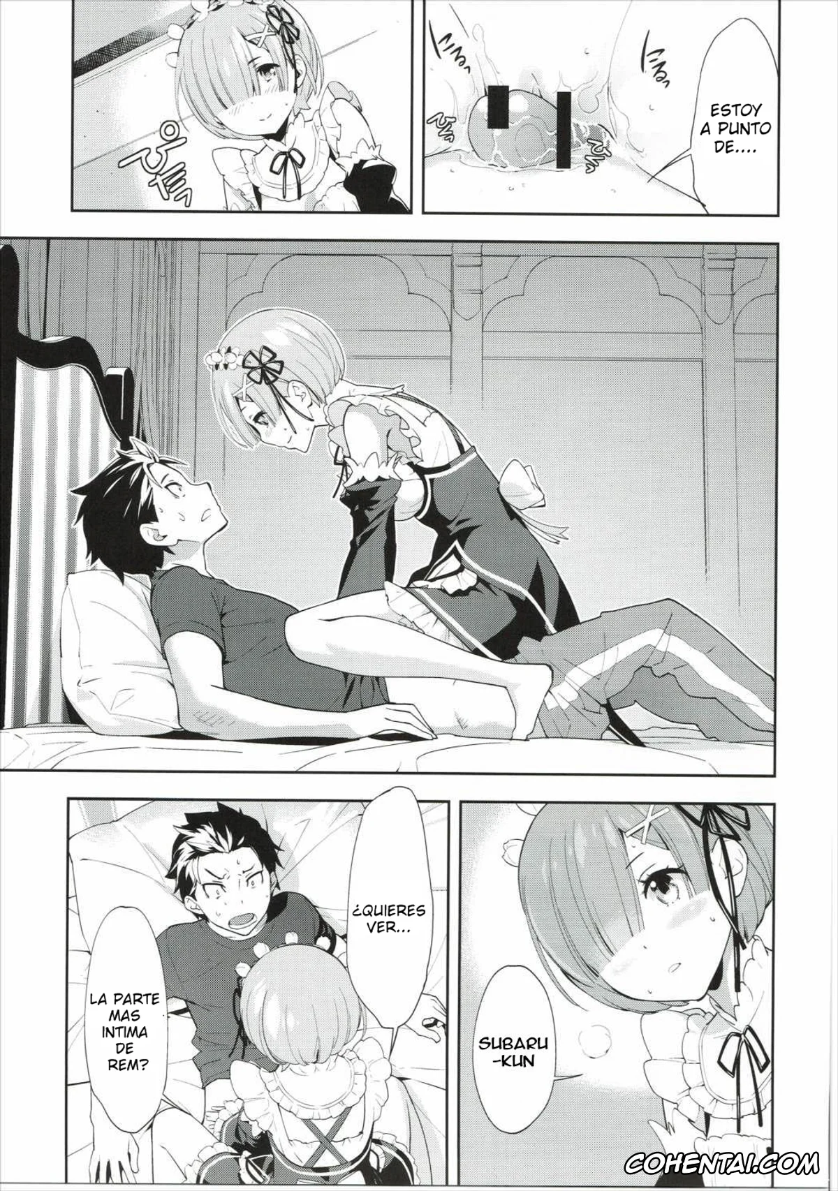 Re:Zero kara Hajimeru Isekai Seikatsu hentai, Rem hentai, Subaru Natsuki hentai, CHOICE (Re:Zero kara Hajimeru Isekai Seikatsu), pagina 12