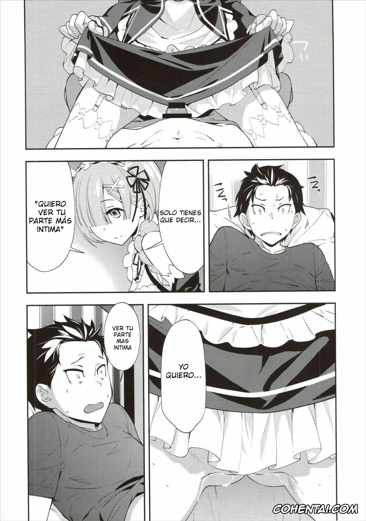 Re:Zero kara Hajimeru Isekai Seikatsu xxx, Rem xxx, Subaru Natsuki xxx, CHOICE (Re:Zero kara Hajimeru Isekai Seikatsu), pagina 13