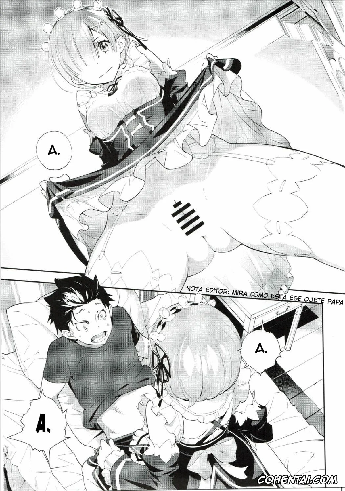 Re:Zero kara Hajimeru Isekai Seikatsu porno, Rem porno, Subaru Natsuki porno, CHOICE (Re:Zero kara Hajimeru Isekai Seikatsu), pagina 14