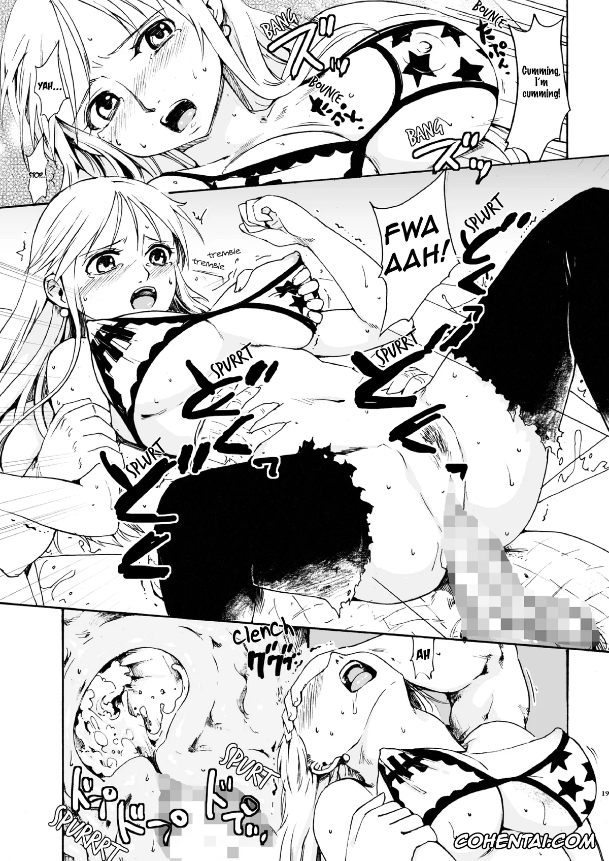 One Piece hentai, Nami hentai, Tashigi hentai, Zoku – Gokkan no Jikkenshitsu (One Piece), pagina 18