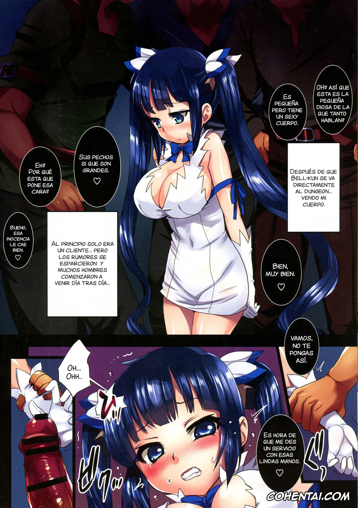 Dungeon ni Deai o Motomeru no wa Machigatteiru Darou ka porno, Hestia porno, Konna ni Eroi Kami-sama o Shojo no Mama Houchishite Dungeon ni Itta no ga Machigaidatta no Darou ka (Dungeon ni Deai o Motomeru no wa Machigatteiru Darou ka), pagina 5
