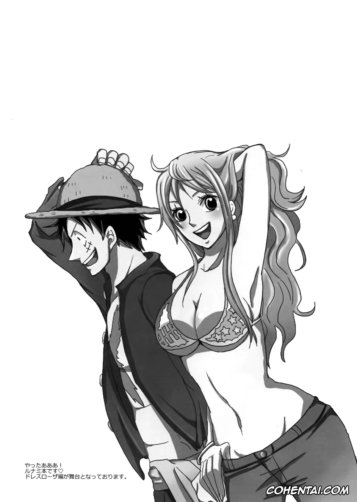One Piece xxx, Monkey D. Luffy xxx, Nami xxx, Koijikara Kazaguruma (One Piece), pagina 4