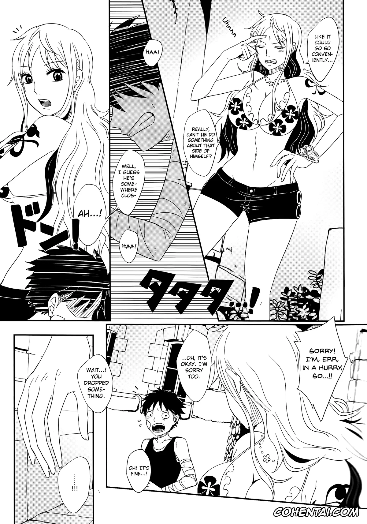 One Piece xxx, Monkey D. Luffy xxx, Nami xxx, Koijikara Kazaguruma (One Piece), pagina 7
