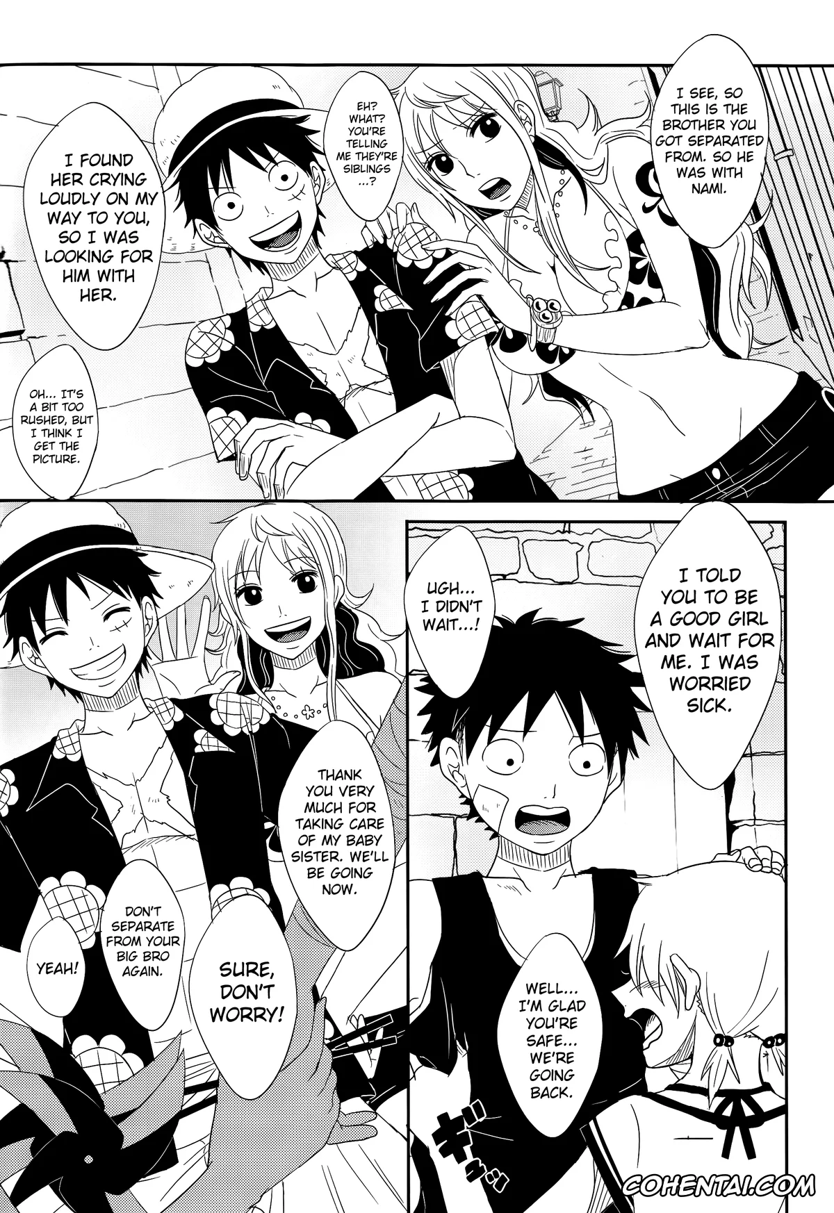 One Piece xxx, Monkey D. Luffy xxx, Nami xxx, Koijikara Kazaguruma (One Piece), pagina 10
