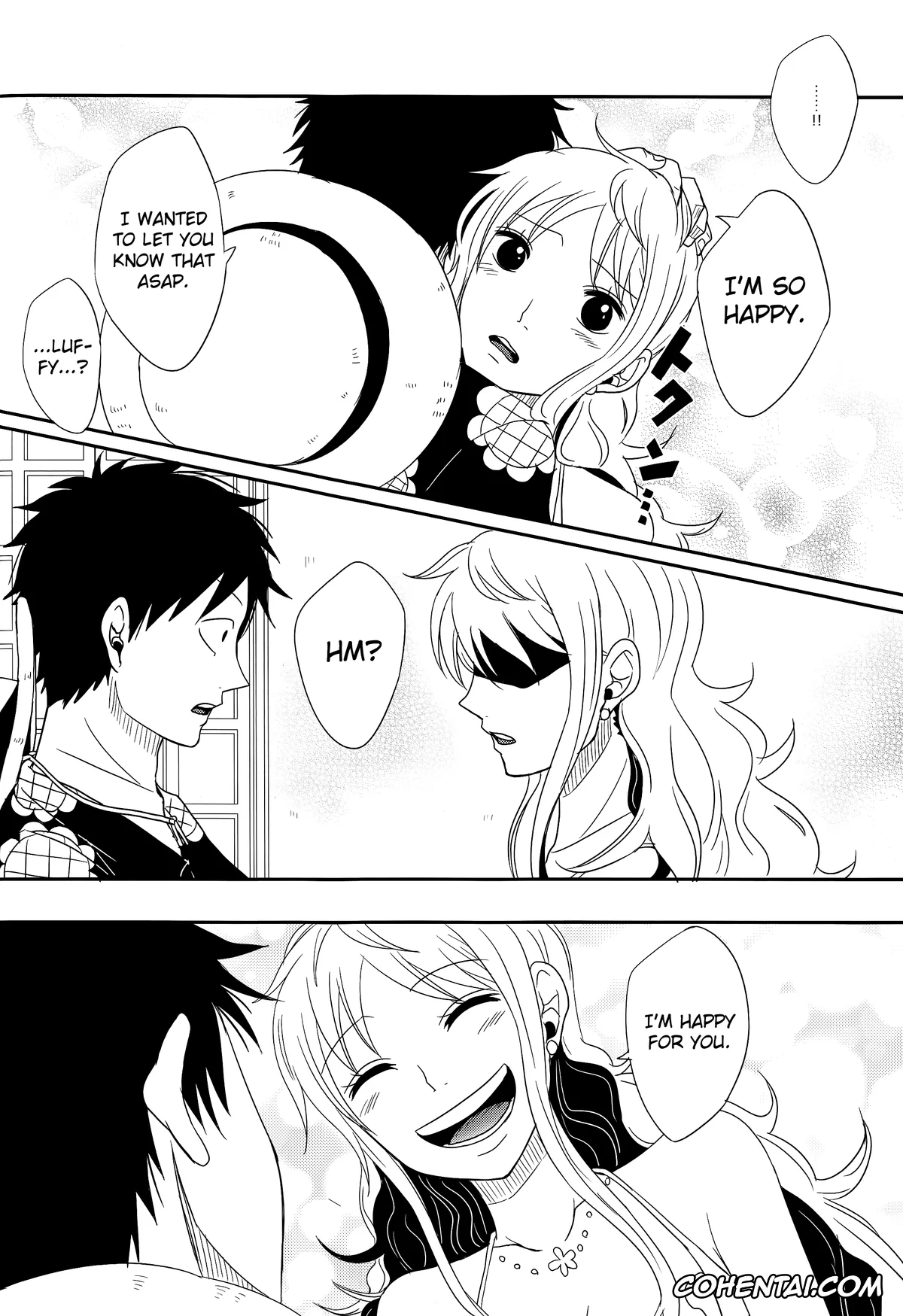 One Piece porno, Monkey D. Luffy porno, Nami porno, Koijikara Kazaguruma (One Piece), pagina 14