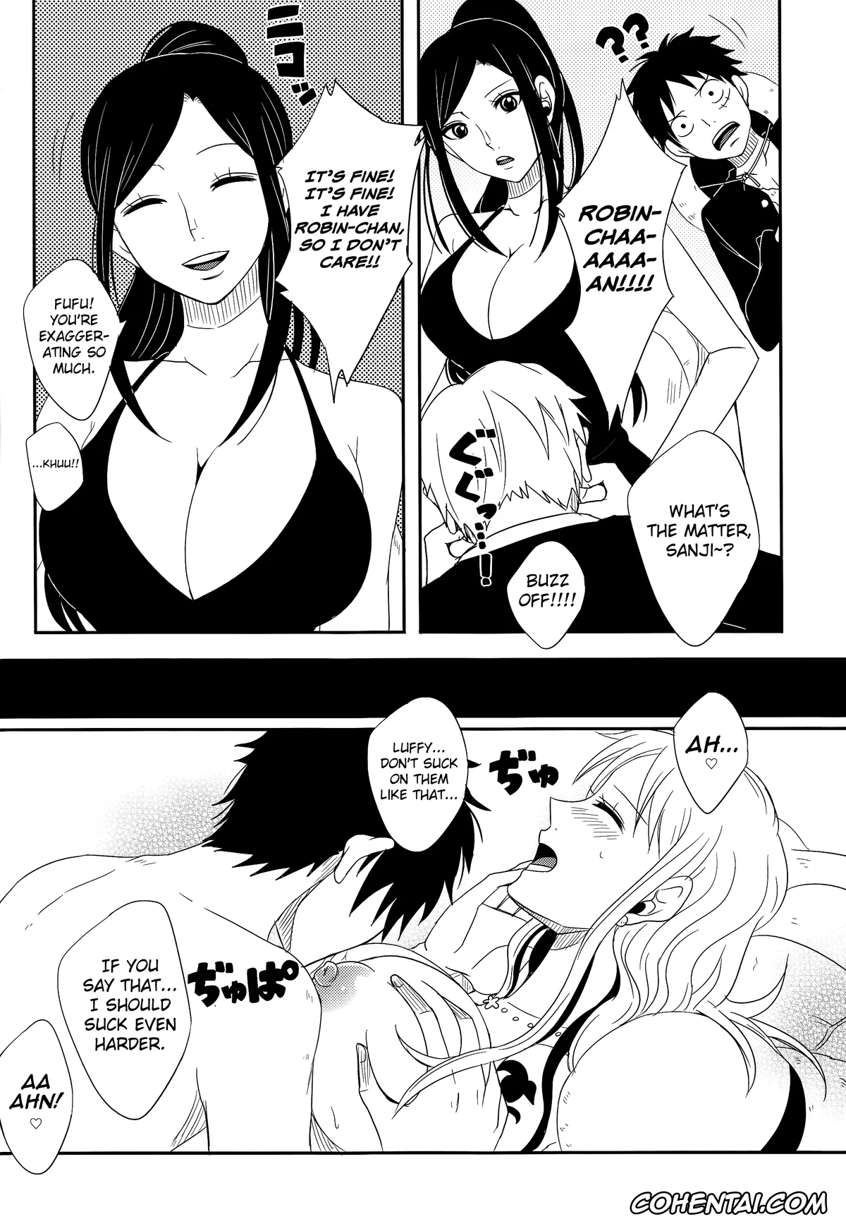One Piece porno, Monkey D. Luffy porno, Nami porno, Koijikara Kazaguruma (One Piece), pagina 20