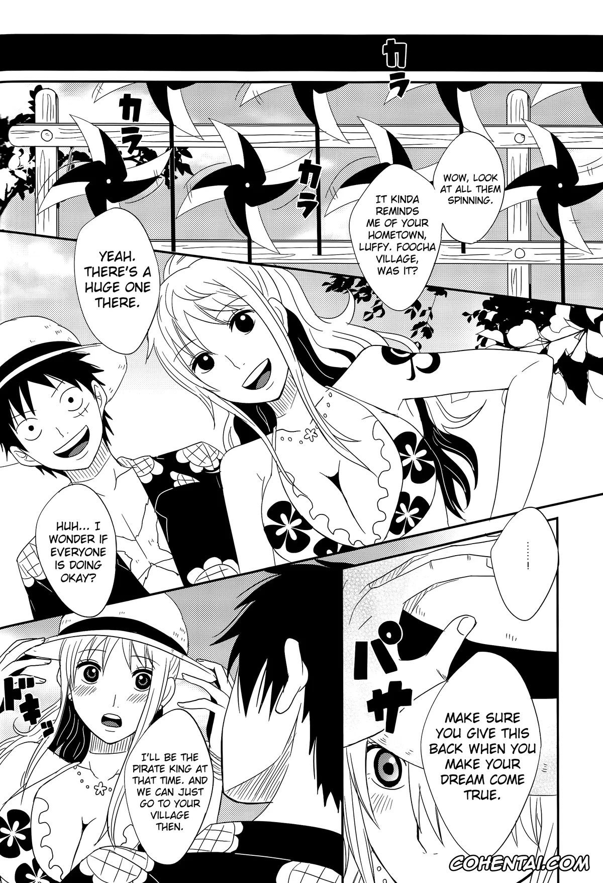 One Piece hentai, Monkey D. Luffy hentai, Nami hentai, Koijikara Kazaguruma (One Piece), pagina 24