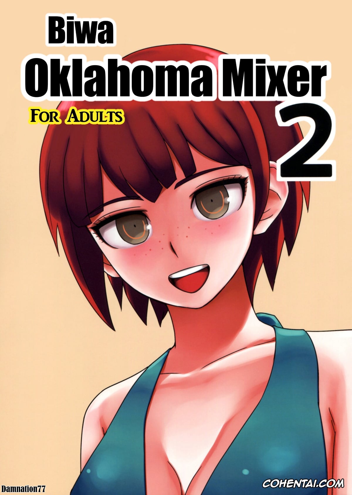 Danganronpa xxx, Hajime Hinata xxx, Ibuki Mioda xxx, Mahiru Koizumi xxx, Mikan Tsumiki xxx, Kanjou Oklahoma Mixer 2 (Super Danganronpa 2), pagina 1