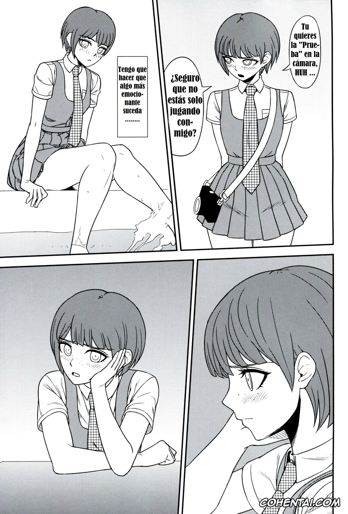 Danganronpa porno, Hajime Hinata porno, Ibuki Mioda porno, Mahiru Koizumi porno, Mikan Tsumiki porno, Kanjou Oklahoma Mixer 2 (Super Danganronpa 2), pagina 8