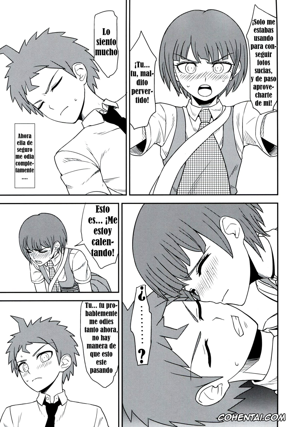 Danganronpa hentai, Hajime Hinata hentai, Ibuki Mioda hentai, Mahiru Koizumi hentai, Mikan Tsumiki hentai, Kanjou Oklahoma Mixer 2 (Super Danganronpa 2), pagina 12
