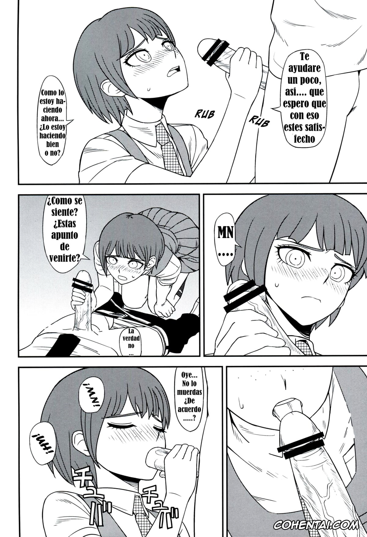 Danganronpa hentai, Hajime Hinata hentai, Ibuki Mioda hentai, Mahiru Koizumi hentai, Mikan Tsumiki hentai, Kanjou Oklahoma Mixer 2 (Super Danganronpa 2), pagina 15
