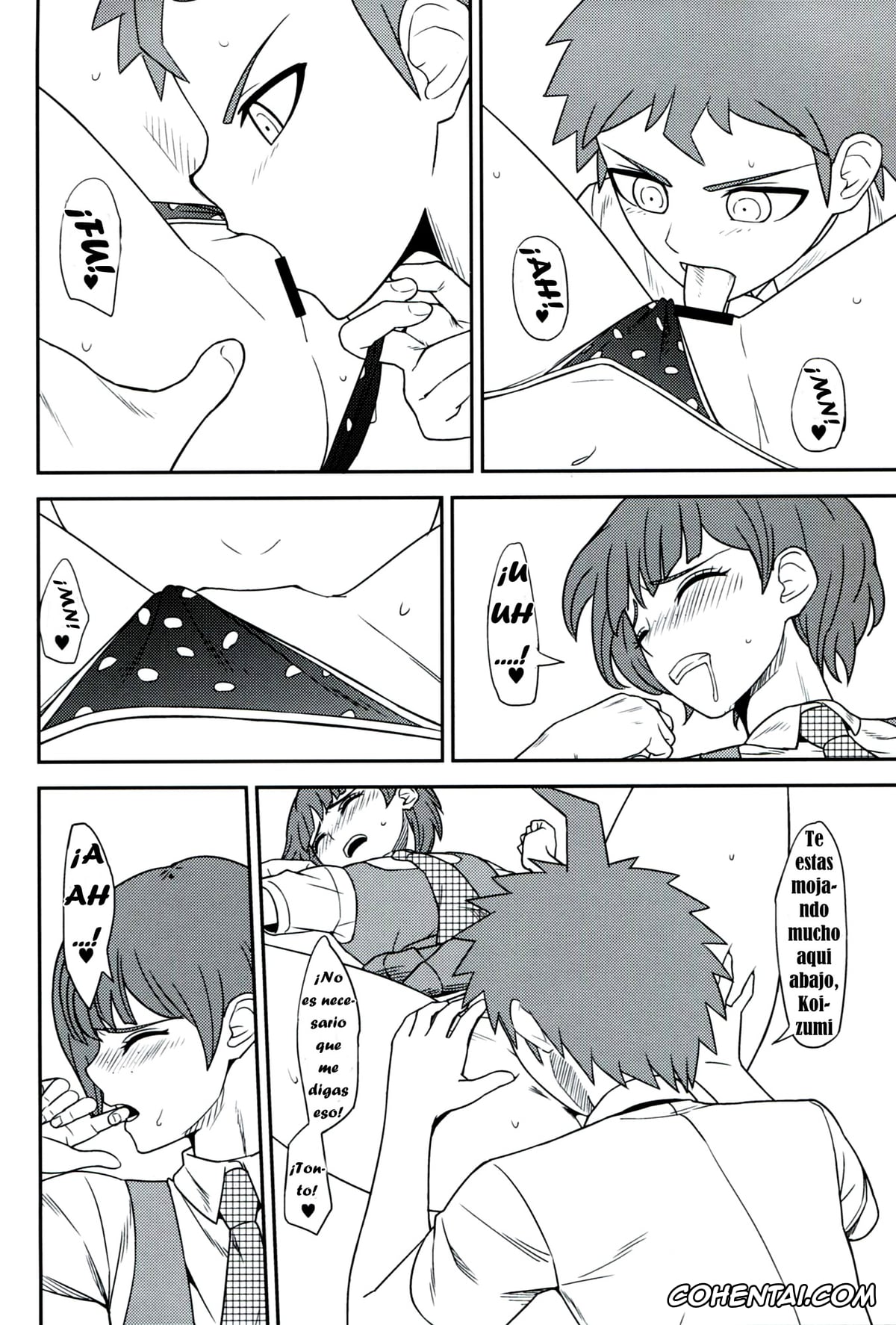 Danganronpa xxx, Hajime Hinata xxx, Ibuki Mioda xxx, Mahiru Koizumi xxx, Mikan Tsumiki xxx, Kanjou Oklahoma Mixer 2 (Super Danganronpa 2), pagina 19