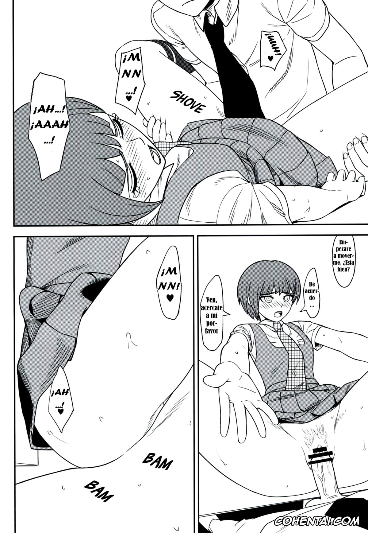 Danganronpa hentai, Hajime Hinata hentai, Ibuki Mioda hentai, Mahiru Koizumi hentai, Mikan Tsumiki hentai, Kanjou Oklahoma Mixer 2 (Super Danganronpa 2), pagina 21