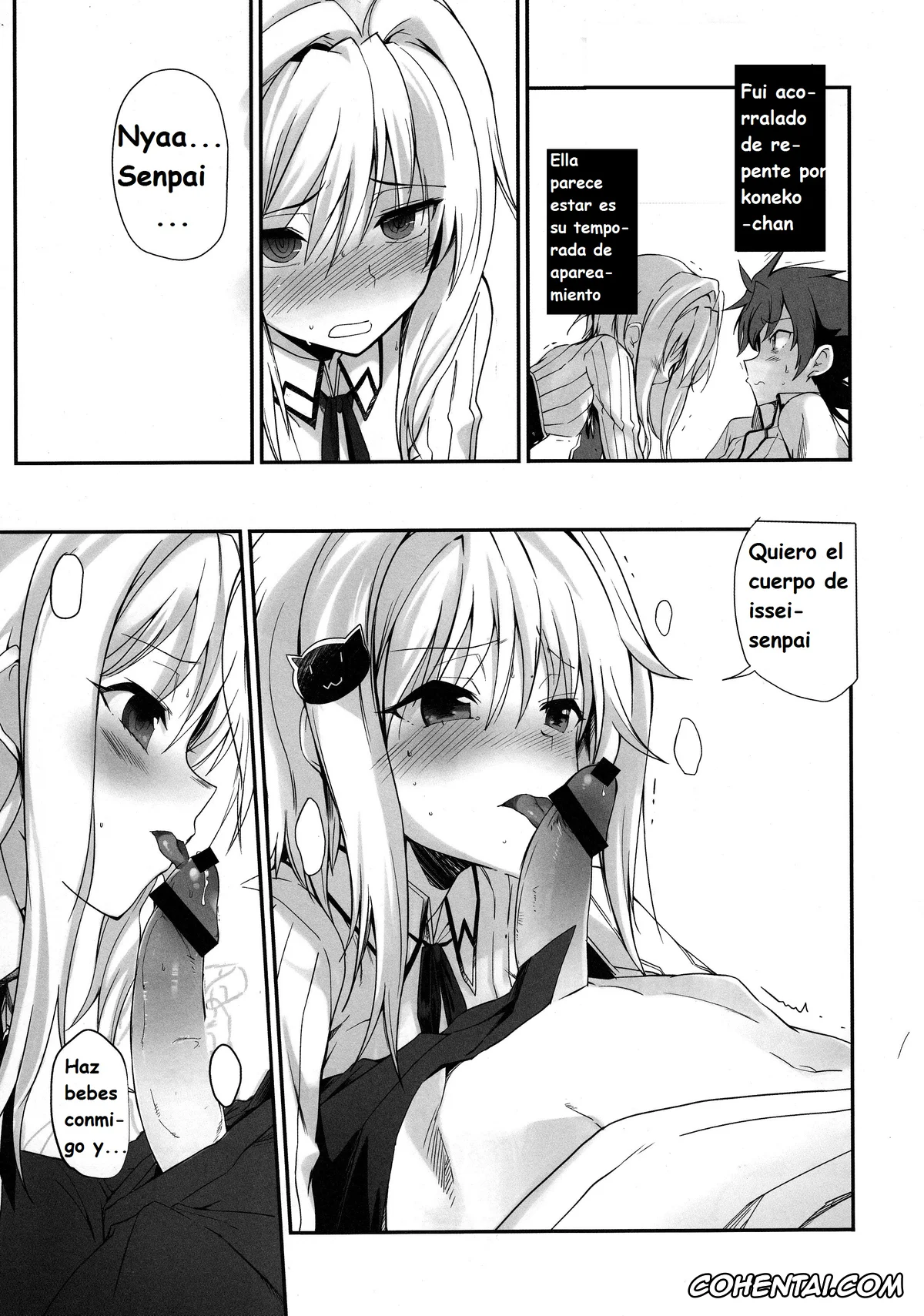 Highschool DxD porno, Asia Argento porno, Issei Hyoudou porno, Koneko Toujou porno, Xenovia Quarta porno, Akuma no Yuuwaku (Highschool DxD), pagina 20