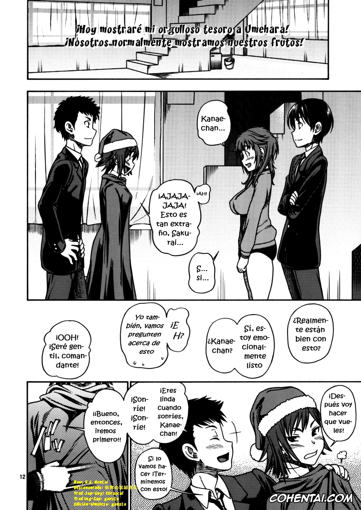 Amagami porno, Junichi Tachibana porno, Kanae Itou porno, Rihoko Sakurai porno, Muchimuchi Kyousei Event (Amagami), pagina 11