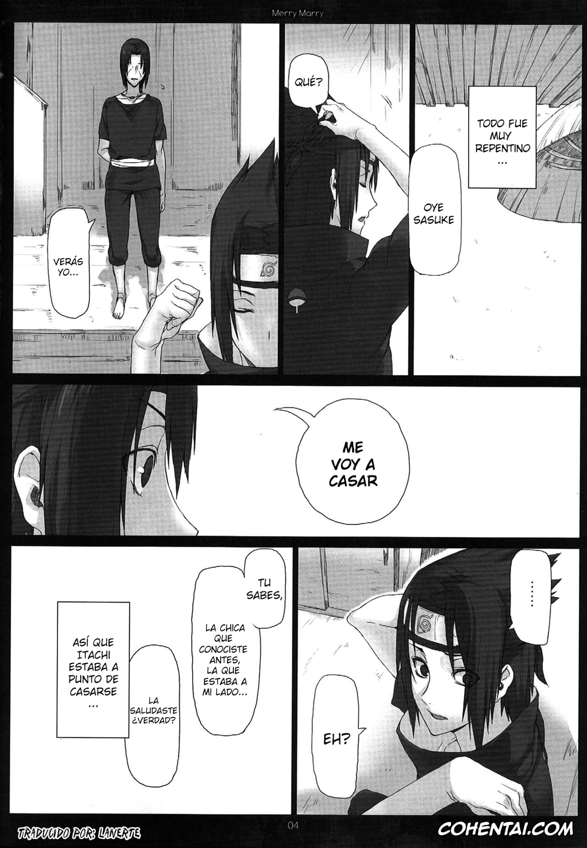 NARUTO xxx, Itachi Uchiha xxx, Sasuke Uchiha xxx, Merry Marry (NARUTO), pagina 4