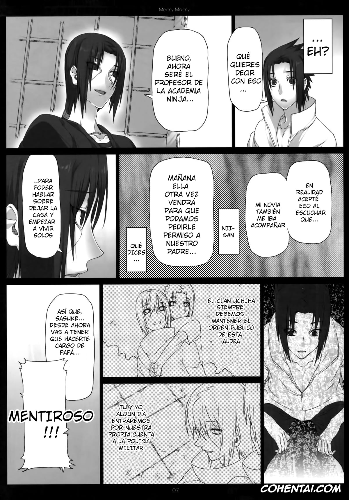 NARUTO xxx, Itachi Uchiha xxx, Sasuke Uchiha xxx, Merry Marry (NARUTO), pagina 7