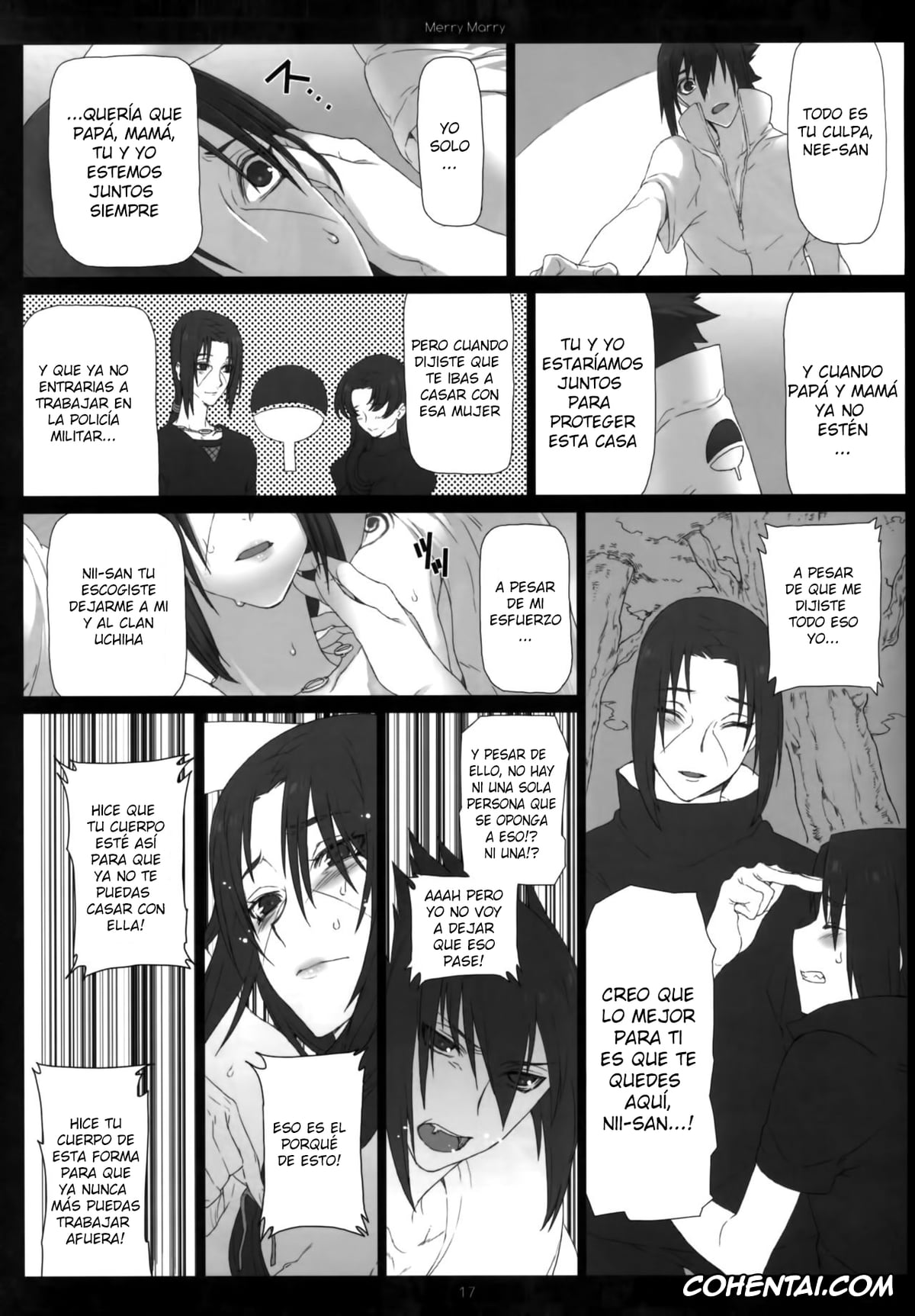NARUTO porno, Itachi Uchiha porno, Sasuke Uchiha porno, Merry Marry (NARUTO), pagina 17