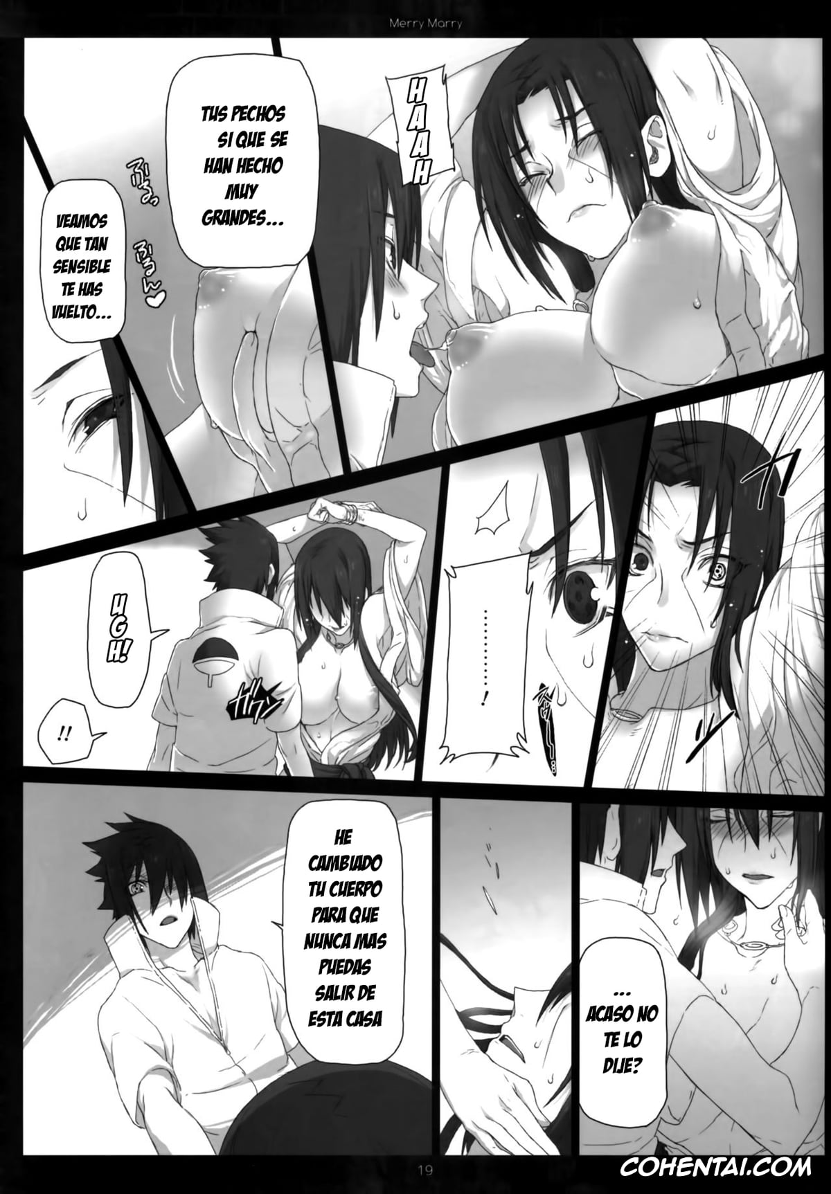 NARUTO xxx, Itachi Uchiha xxx, Sasuke Uchiha xxx, Merry Marry (NARUTO), pagina 19