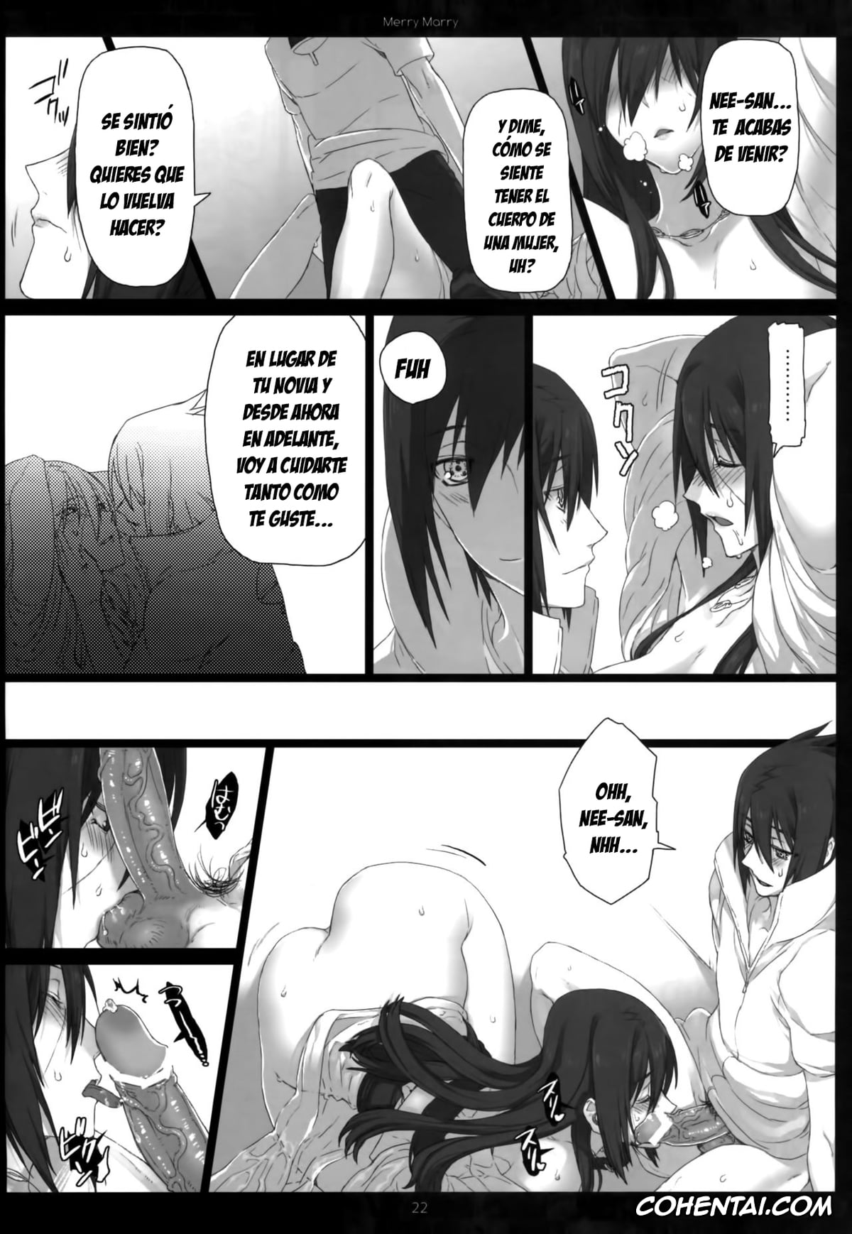 NARUTO xxx, Itachi Uchiha xxx, Sasuke Uchiha xxx, Merry Marry (NARUTO), pagina 22