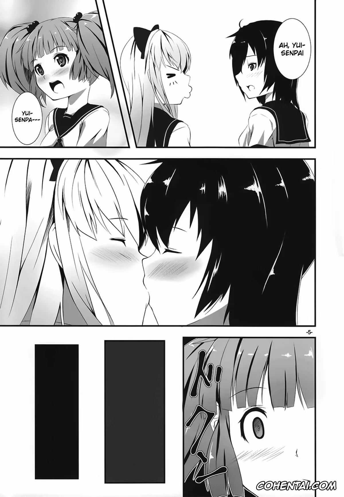 YuruYuri xxx, Akari Akaza xxx, Chinatsu Yoshikawa xxx, Yurarara (Yuruyuri), pagina 4