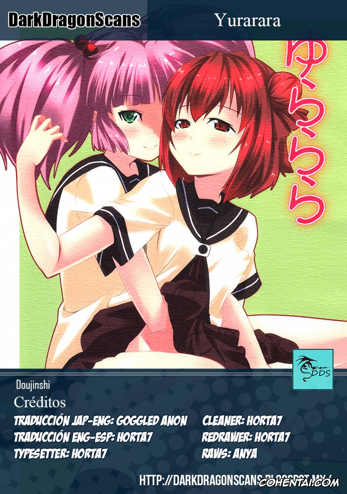 YuruYuri hentai, Akari Akaza hentai, Chinatsu Yoshikawa hentai, Yurarara (Yuruyuri), pagina 21
