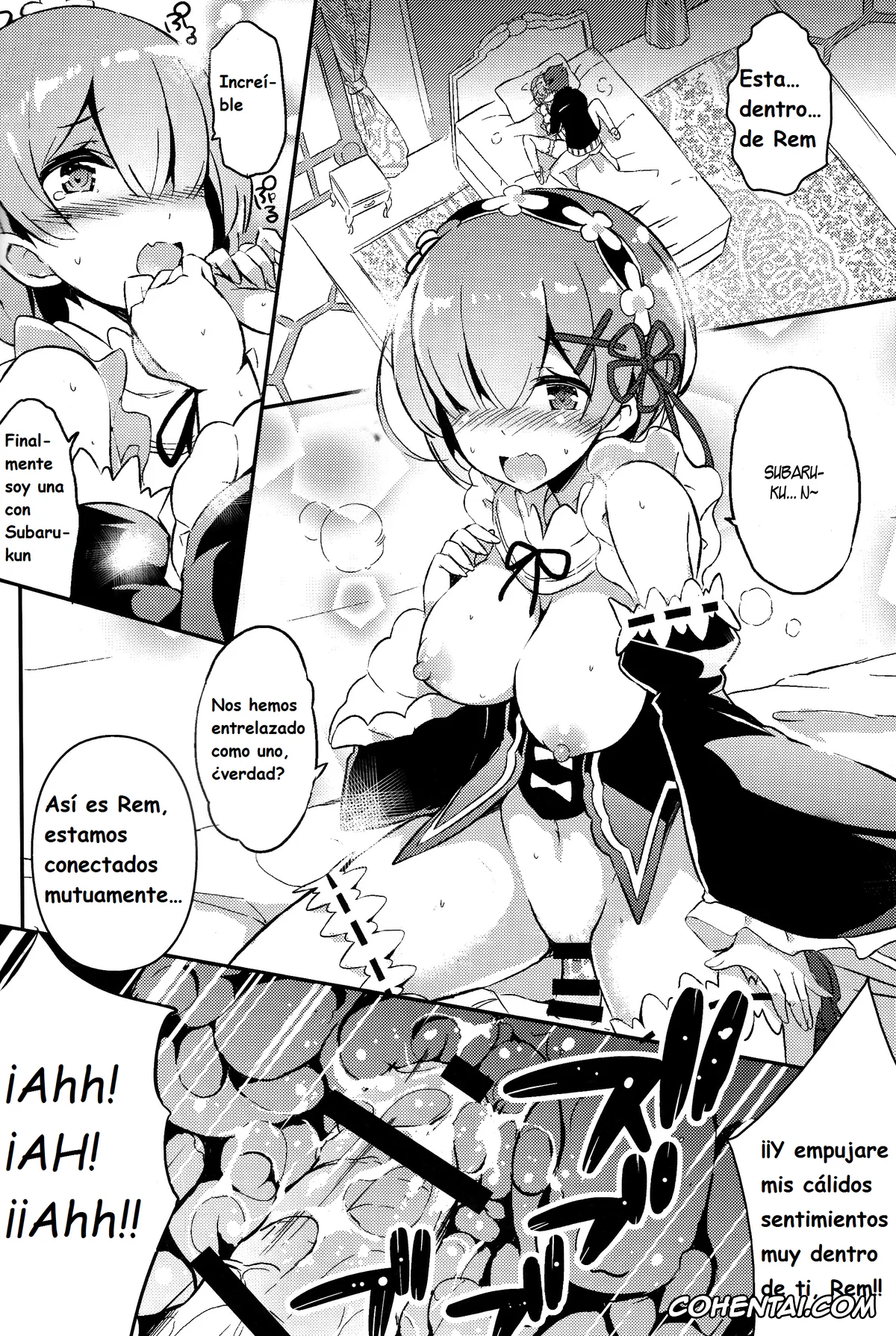 Re:Zero kara Hajimeru Isekai Seikatsu xxx, Rem xxx, Subaru Natsuki xxx, Rem no Kawaisa mo Onigakatteiru (Re:Zero kara Hajimeru Isekai Seikatsu), pagina 10