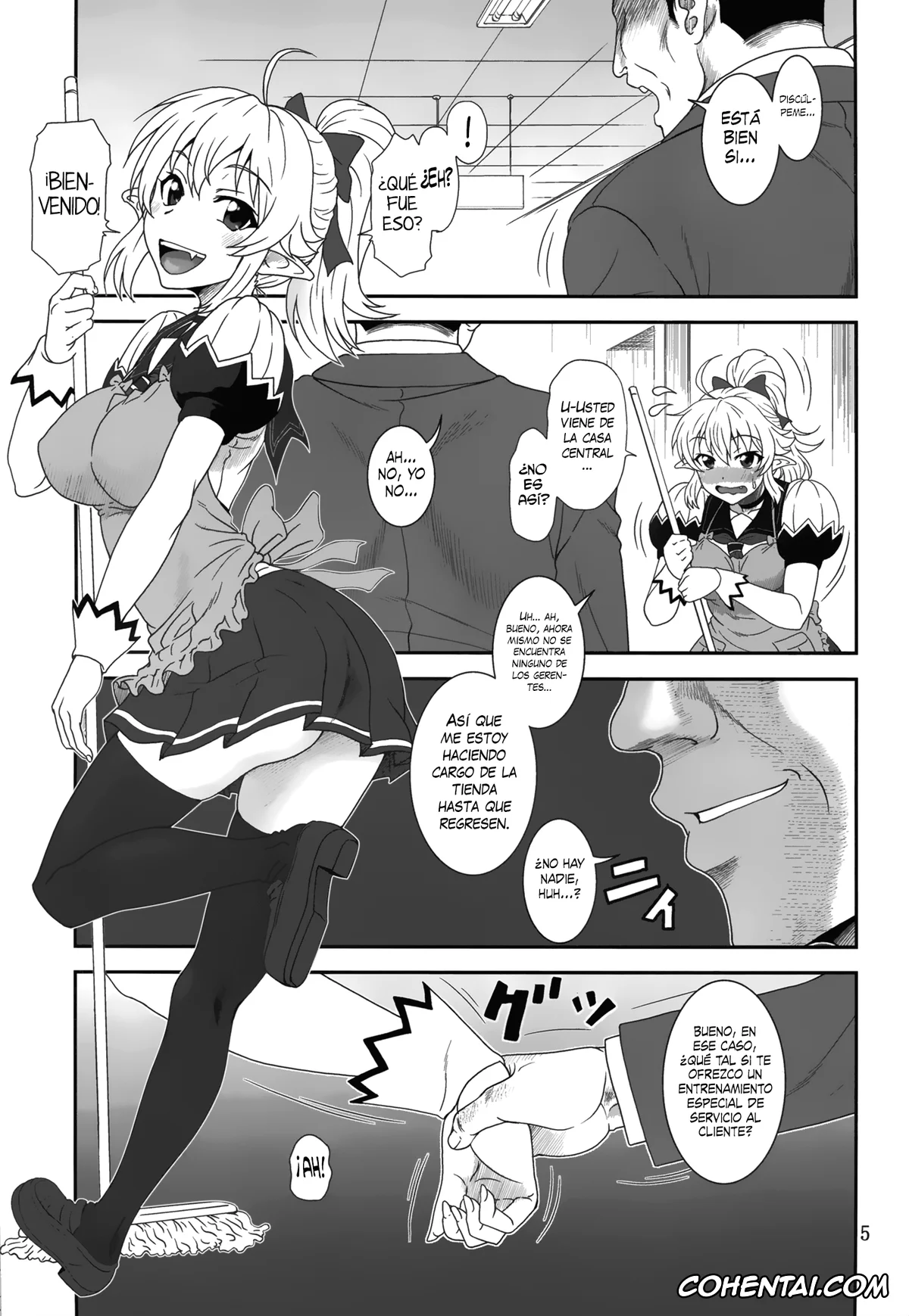 Yuusha Ni Narenakatta Ore Wa Shibushibu Shuushoku Wo Ketsui Shimashita. | I Couldnt Become A Hero So I Reluctantly Decided To Get A Job porno, Fino Bloodstone porno, YU-SIBU. (Yuusha ni Narenakatta Ore wa Shibushibu Shuushoku wo Ketsui Shimashita.), pagina 5