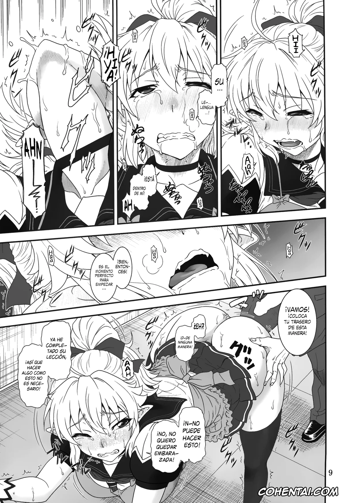 Yuusha Ni Narenakatta Ore Wa Shibushibu Shuushoku Wo Ketsui Shimashita. | I Couldnt Become A Hero So I Reluctantly Decided To Get A Job hentai, Fino Bloodstone hentai, YU-SIBU. (Yuusha ni Narenakatta Ore wa Shibushibu Shuushoku wo Ketsui Shimashita.), pagina 9