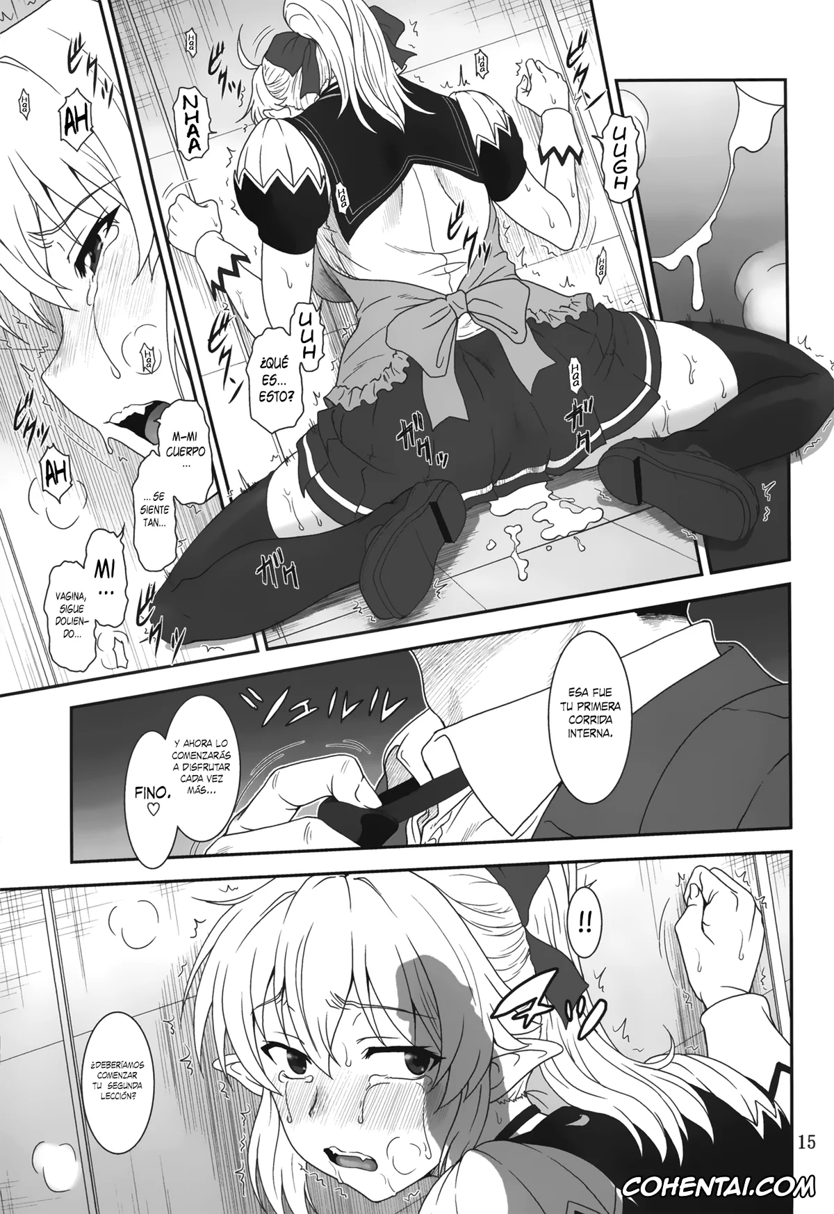 Yuusha Ni Narenakatta Ore Wa Shibushibu Shuushoku Wo Ketsui Shimashita. | I Couldnt Become A Hero So I Reluctantly Decided To Get A Job hentai, Fino Bloodstone hentai, YU-SIBU. (Yuusha ni Narenakatta Ore wa Shibushibu Shuushoku wo Ketsui Shimashita.), pagina 15
