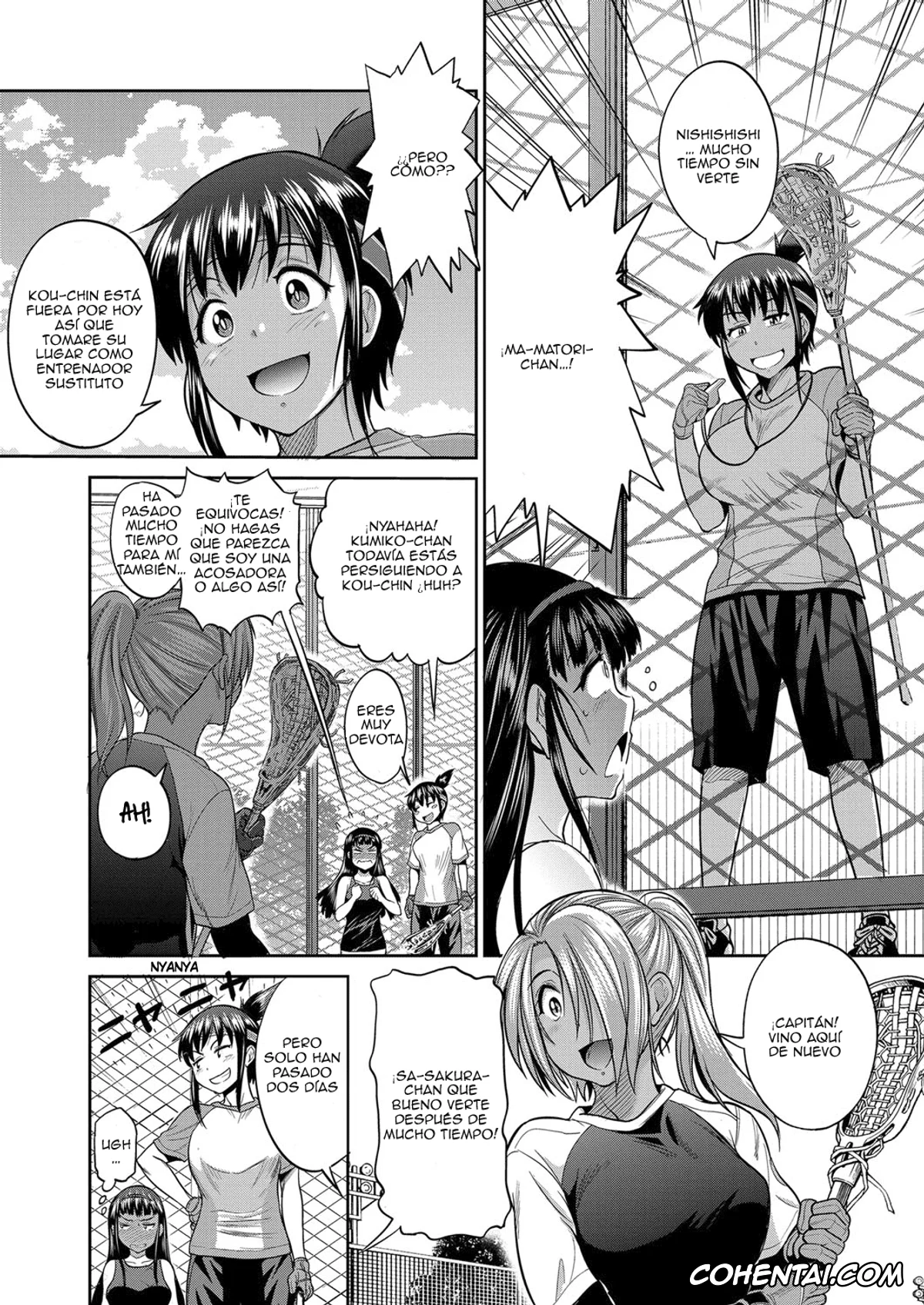 Revistas porno, COMIC ExE porno, Joshi Lacu! – Girls Lacrosse Club ~2 Years Later~ Ch. 2 (COMIC ExE 03), pagina 38