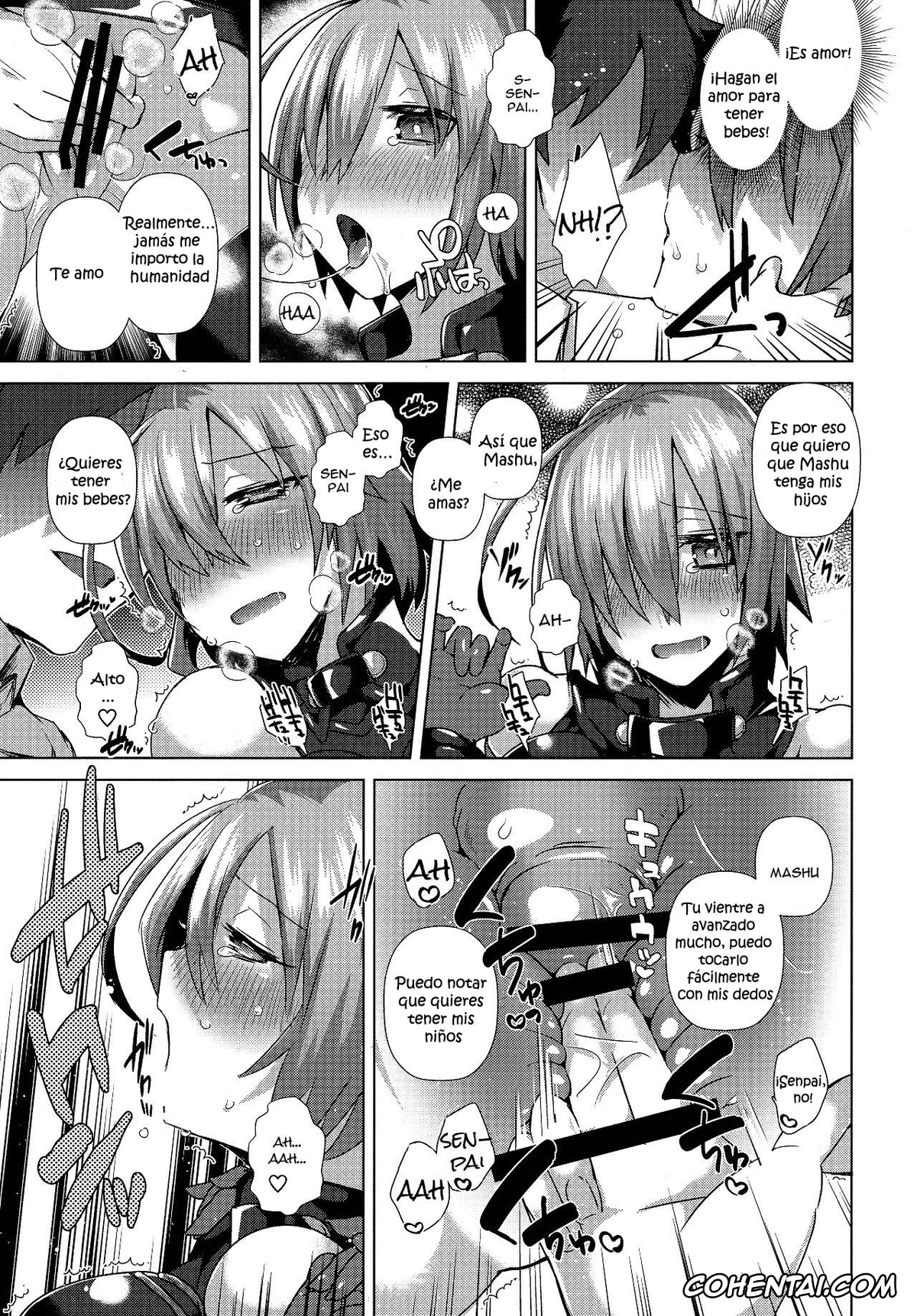 Fate/Grand Order xxx, Gudao | Ritsuka Fujimaru xxx, Shielder | Mash Kyrielight xxx, Zettai Ninshin Meirei (Fate/Grand Order), pagina 7