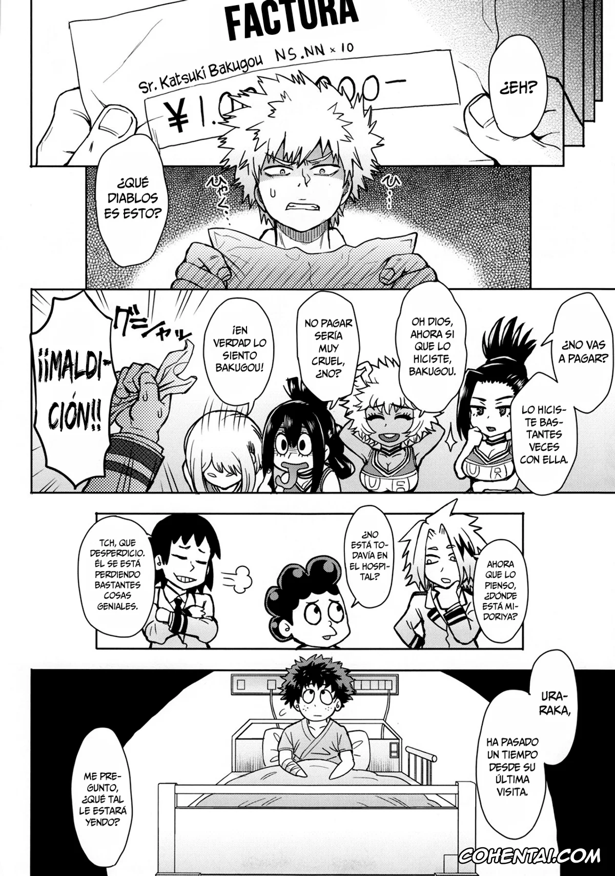 My Hero Academia | Boku No Hero Academia xxx, Izuku Midoriya xxx, Katsuki Bakugou xxx, Mina Ashido xxx, Momo Yaoyorozu xxx, Ochako Uraraka xxx, Tooru Hagakure xxx, Tsuyu Asui xxx, Uraraka Ura Fuzoku (Boku no Hero Academia), pagina 25