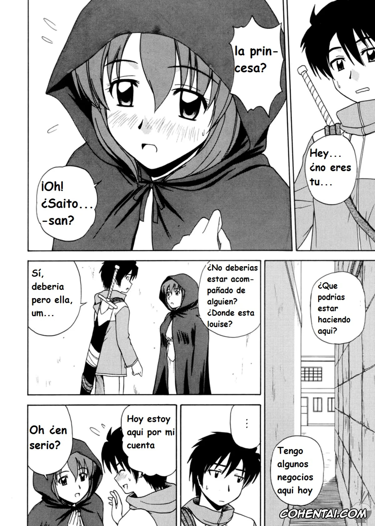 Zero No Tsukaima | The Familiar Of Zero xxx, Henrietta de Tristain xxx, Louise Francoise Le Blanc de La Valliere xxx, Saito Hiraga xxx, Le Beau Maitre 2 (Zero no Tsukaima), pagina 4