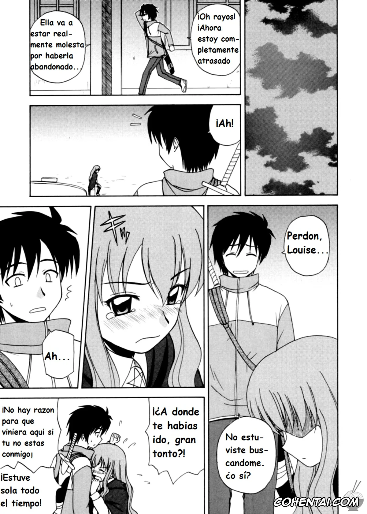 Zero No Tsukaima | The Familiar Of Zero hentai, Henrietta de Tristain hentai, Louise Francoise Le Blanc de La Valliere hentai, Saito Hiraga hentai, Le Beau Maitre 2 (Zero no Tsukaima), pagina 21