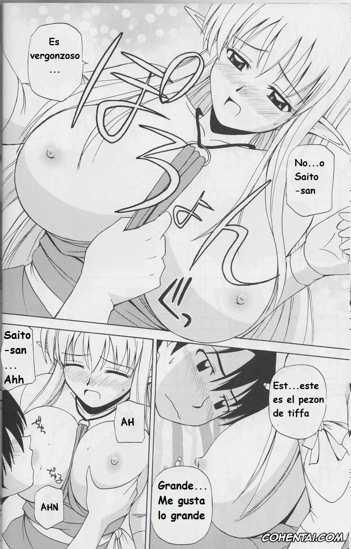 Zero No Tsukaima | The Familiar Of Zero hentai, Saito Hiraga hentai, Tiffania Westwood hentai, Le Beau Maitre 4 (Zero no Tsukaima), pagina 9