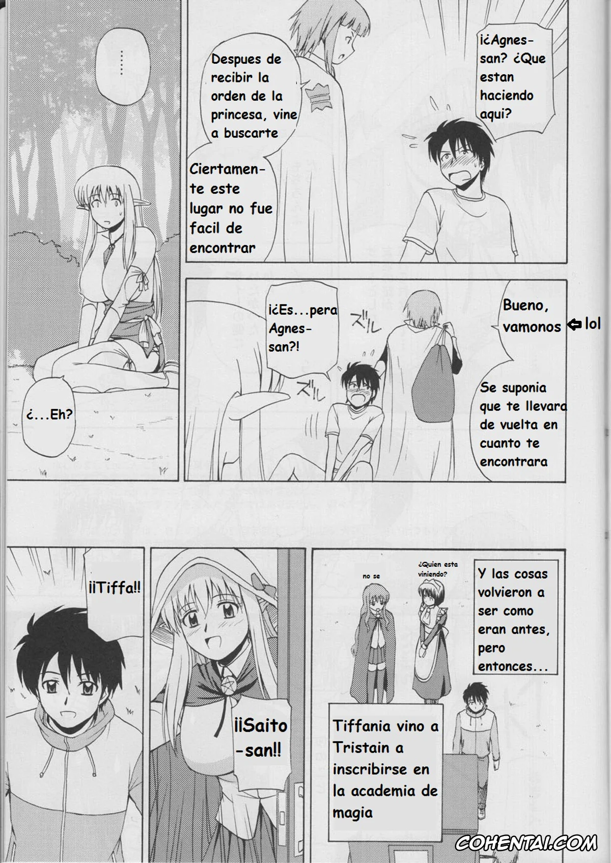 Zero No Tsukaima | The Familiar Of Zero xxx, Saito Hiraga xxx, Tiffania Westwood xxx, Le Beau Maitre 4 (Zero no Tsukaima), pagina 22