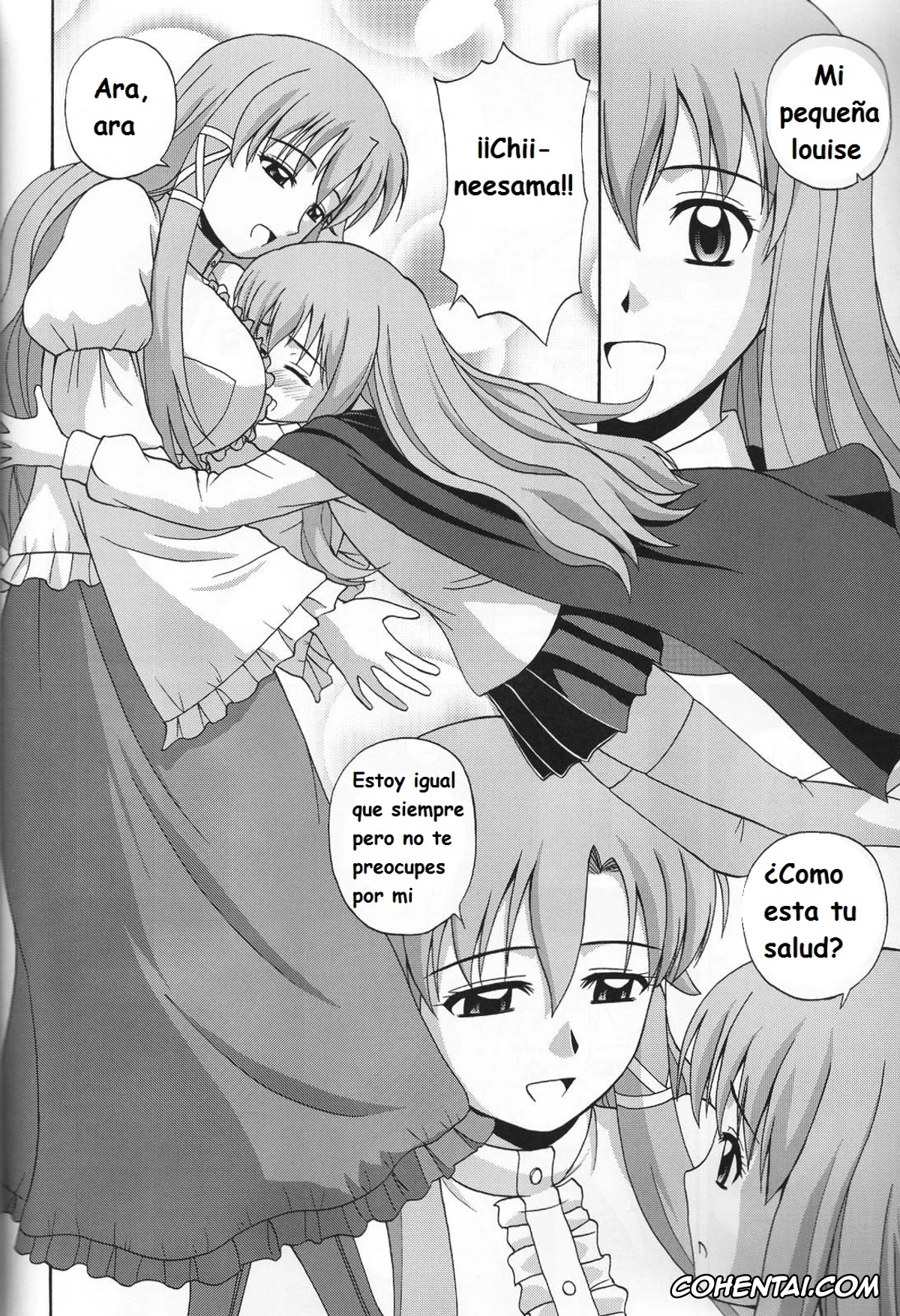 Zero No Tsukaima | The Familiar Of Zero hentai, Cattleya Yvette La Baume Le Blanc De La Fontaine hentai, Saito Hiraga hentai, Siesta hentai, Le beau maitre 6 (Zero no Tsukaima), pagina 3