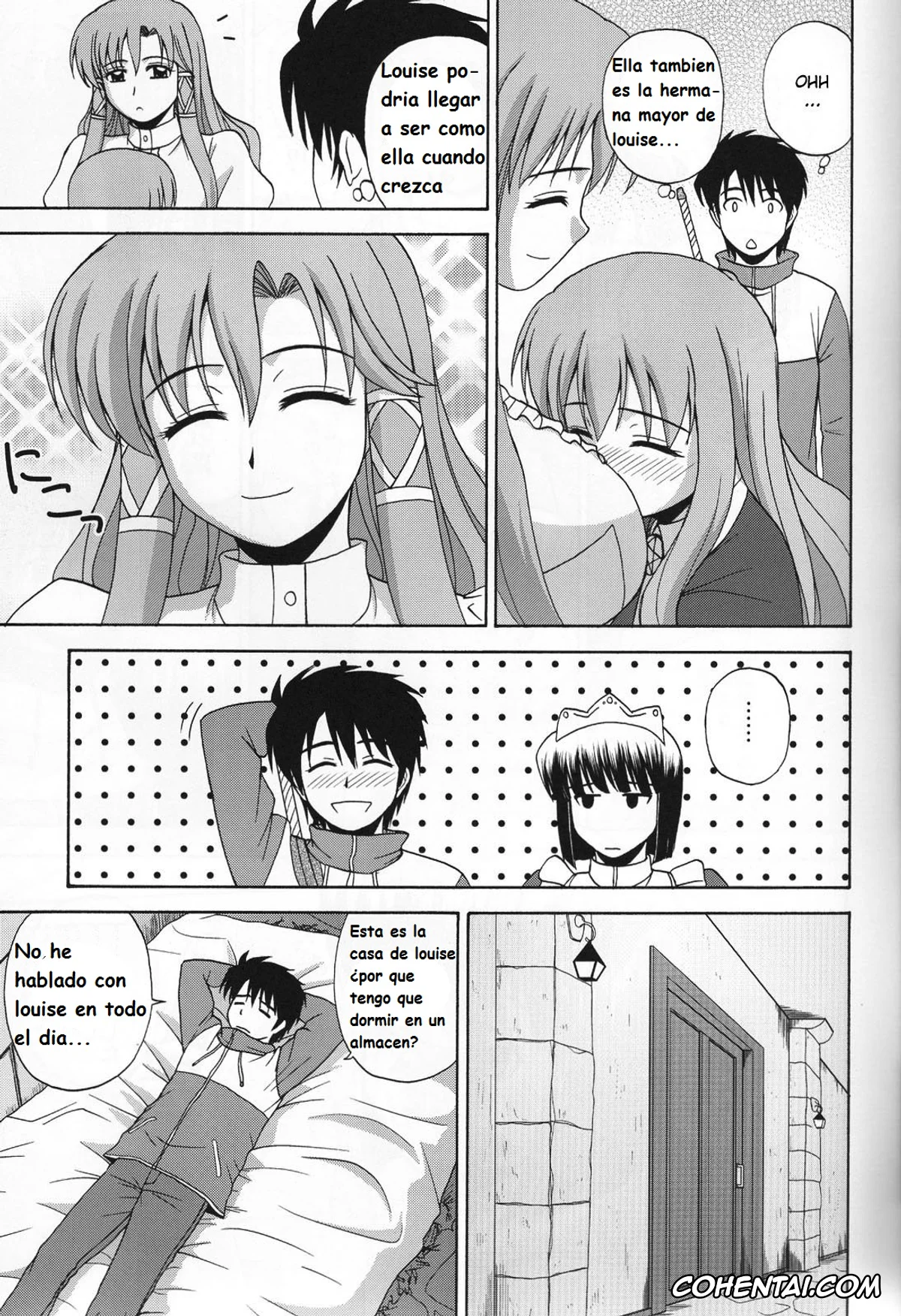 Zero No Tsukaima | The Familiar Of Zero xxx, Cattleya Yvette La Baume Le Blanc De La Fontaine xxx, Saito Hiraga xxx, Siesta xxx, Le beau maitre 6 (Zero no Tsukaima), pagina 4