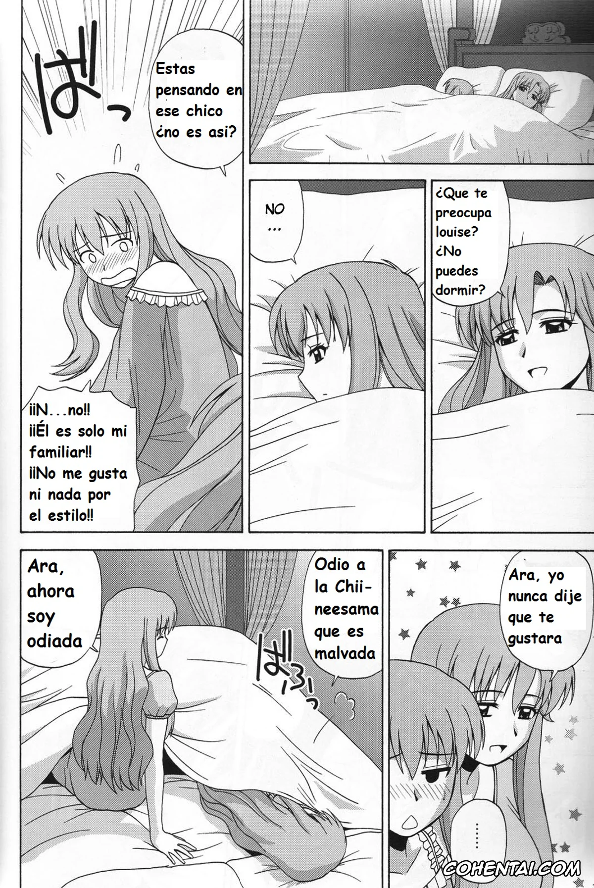 Zero No Tsukaima | The Familiar Of Zero hentai, Cattleya Yvette La Baume Le Blanc De La Fontaine hentai, Saito Hiraga hentai, Siesta hentai, Le beau maitre 6 (Zero no Tsukaima), pagina 9