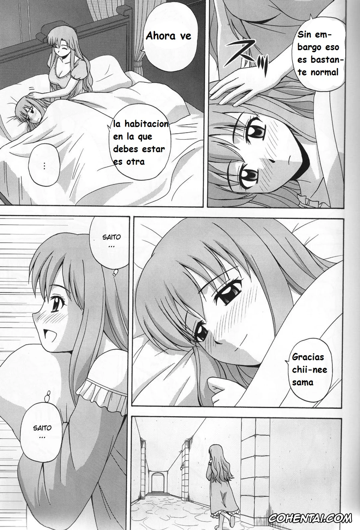Zero No Tsukaima | The Familiar Of Zero xxx, Cattleya Yvette La Baume Le Blanc De La Fontaine xxx, Saito Hiraga xxx, Siesta xxx, Le beau maitre 6 (Zero no Tsukaima), pagina 10