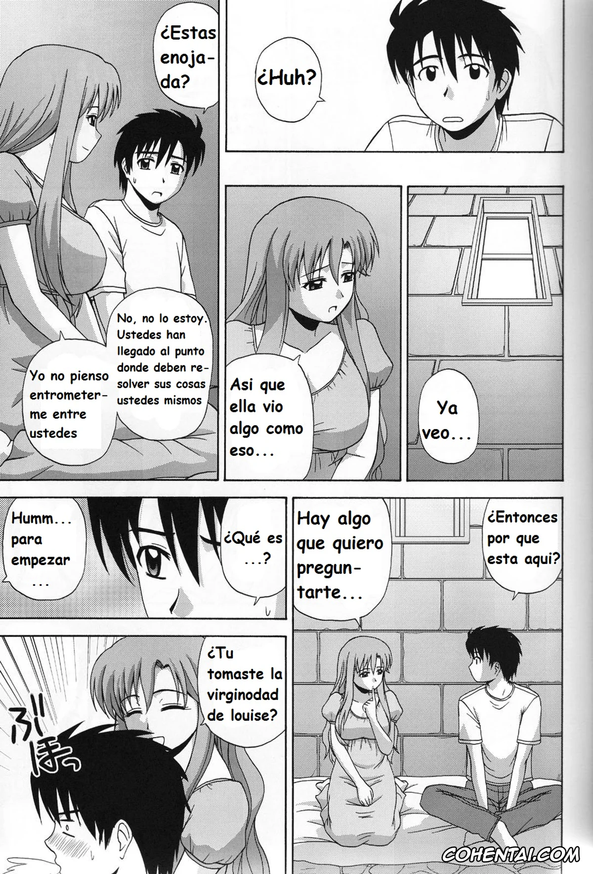 Zero No Tsukaima | The Familiar Of Zero xxx, Cattleya Yvette La Baume Le Blanc De La Fontaine xxx, Saito Hiraga xxx, Siesta xxx, Le beau maitre 6 (Zero no Tsukaima), pagina 16