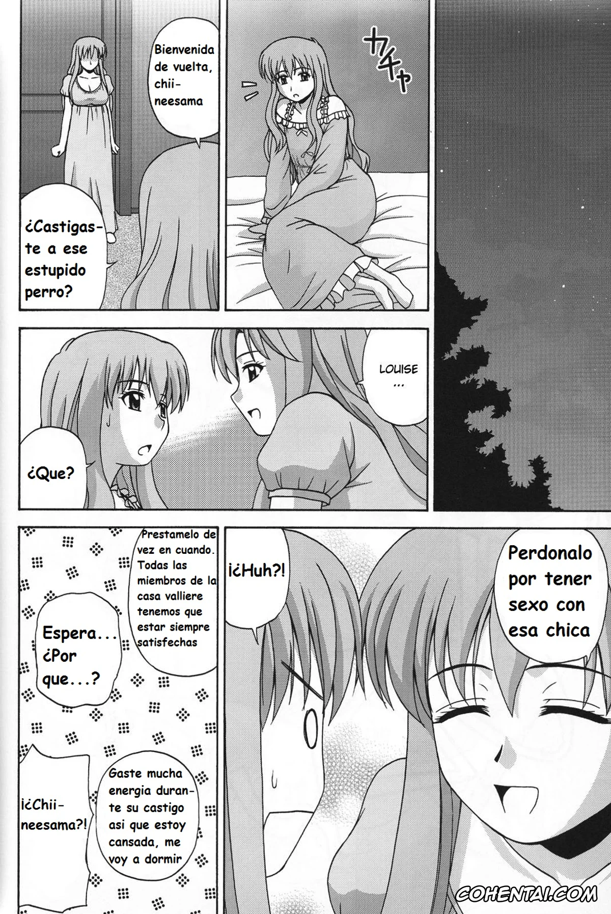 Zero No Tsukaima | The Familiar Of Zero hentai, Cattleya Yvette La Baume Le Blanc De La Fontaine hentai, Saito Hiraga hentai, Siesta hentai, Le beau maitre 6 (Zero no Tsukaima), pagina 27