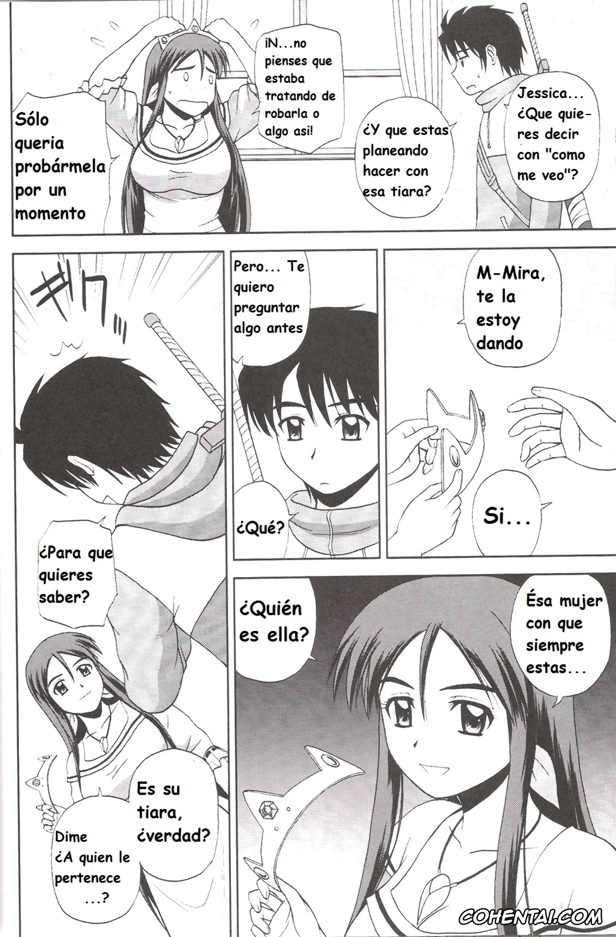 Zero No Tsukaima | The Familiar Of Zero xxx, Henrietta de Tristain xxx, Jessica xxx, Saito Hiraga xxx, Le beau maitre 7 (Zero no Tsukaima), pagina 16