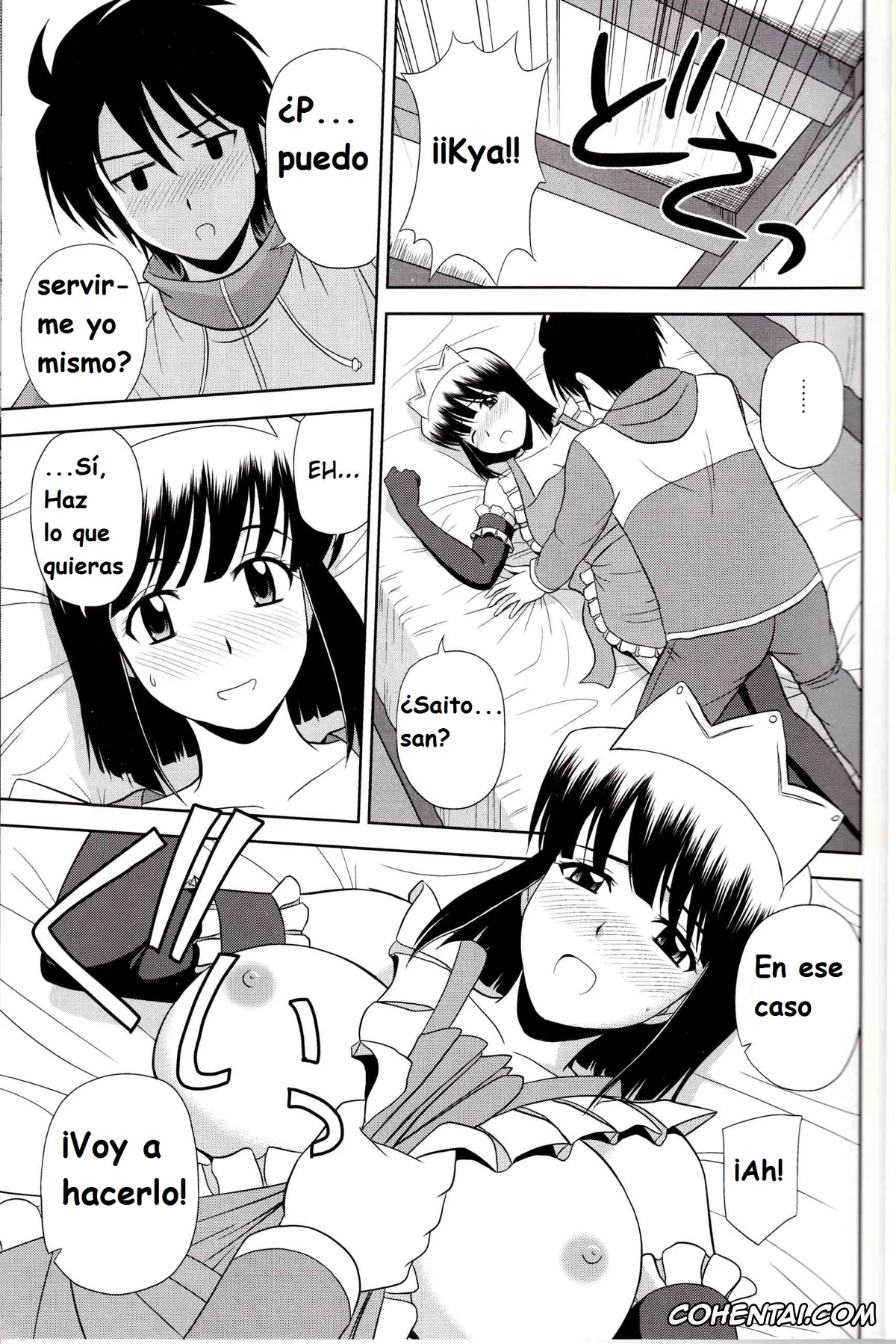 Zero No Tsukaima | The Familiar Of Zero porno, Saito Hiraga porno, Siesta porno, Le beau maitre 8 (Zero no Tsukaima), pagina 8