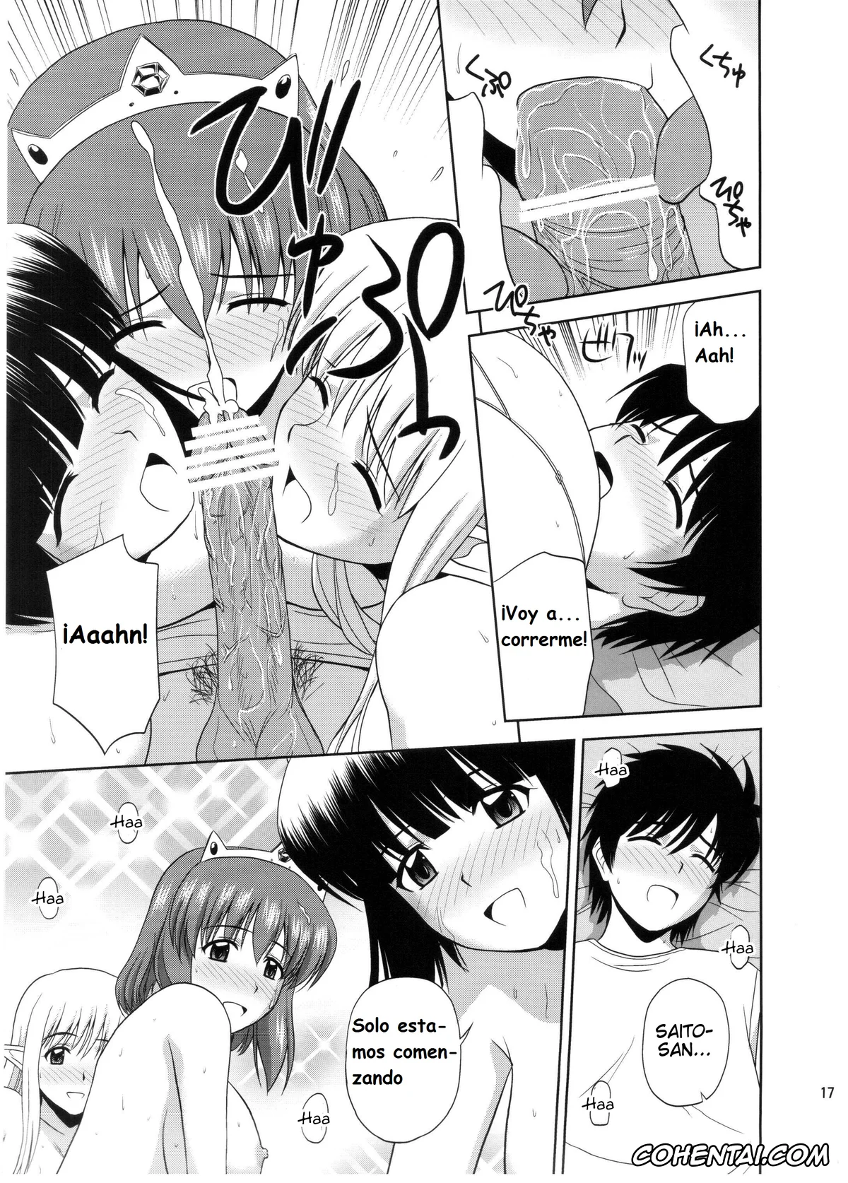 Zero No Tsukaima | The Familiar Of Zero hentai, Henrietta de Tristain hentai, Saito Hiraga hentai, Siesta hentai, Tiffania Westwood hentai, Le beau maitre 10 (Zero no Tsukaima), pagina 15